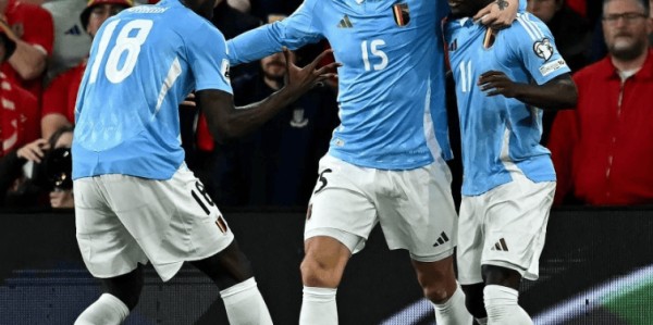 德布劳内双响，阿森纳锋霸将功补过，比利时4-2威尔士强势登顶第1