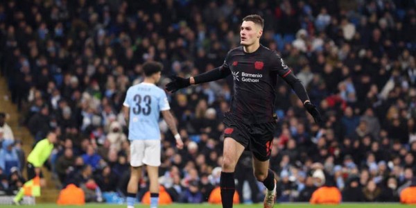 英超第3不敌德甲第三，曼城欧冠首败：0-2勒沃库森，瓜帅轮换付出代价